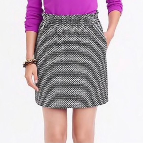 J.Crew Women's Size 10 Batik Print Pull-On Elastic Waist Sidewalk Mini Skirt - Picture 1 of 9